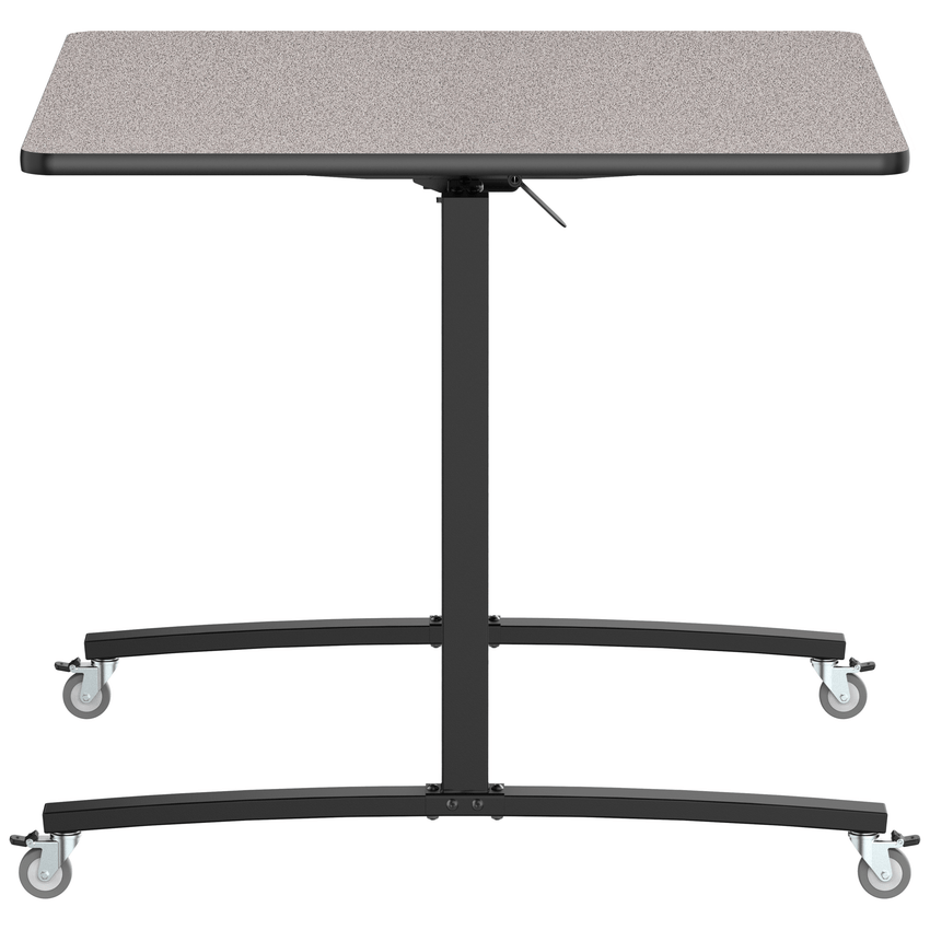 NPS Mobile Flipper Table - Space - Saving, Durable & Easy Mobility 48"W x 48"L x 48"H (NPS - MFT10 - 48483) - SchoolOutlet