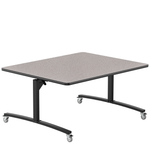 NPS Mobile Flipper Table - Space - Saving, Durable & Easy Mobility 48