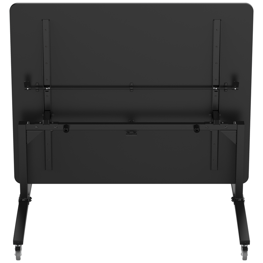 NPS Mobile Flipper Table - Space - Saving, Durable & Easy Mobility 48"W x 60"L x 29"H ADA (NPS - MFT10 - 48601) - SchoolOutlet
