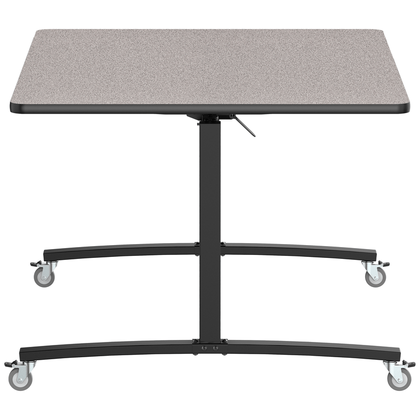 NPS Mobile Flipper Table - Space - Saving, Durable & Easy Mobility 48"W x 60"L x 36"H (NPS - MFT10 - 48602) - SchoolOutlet