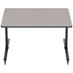 NPS Mobile Flipper Table - Space - Saving, Durable & Easy Mobility 48
