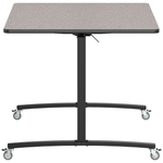 NPS Mobile Flipper Table - Space - Saving, Durable & Easy Mobility 48