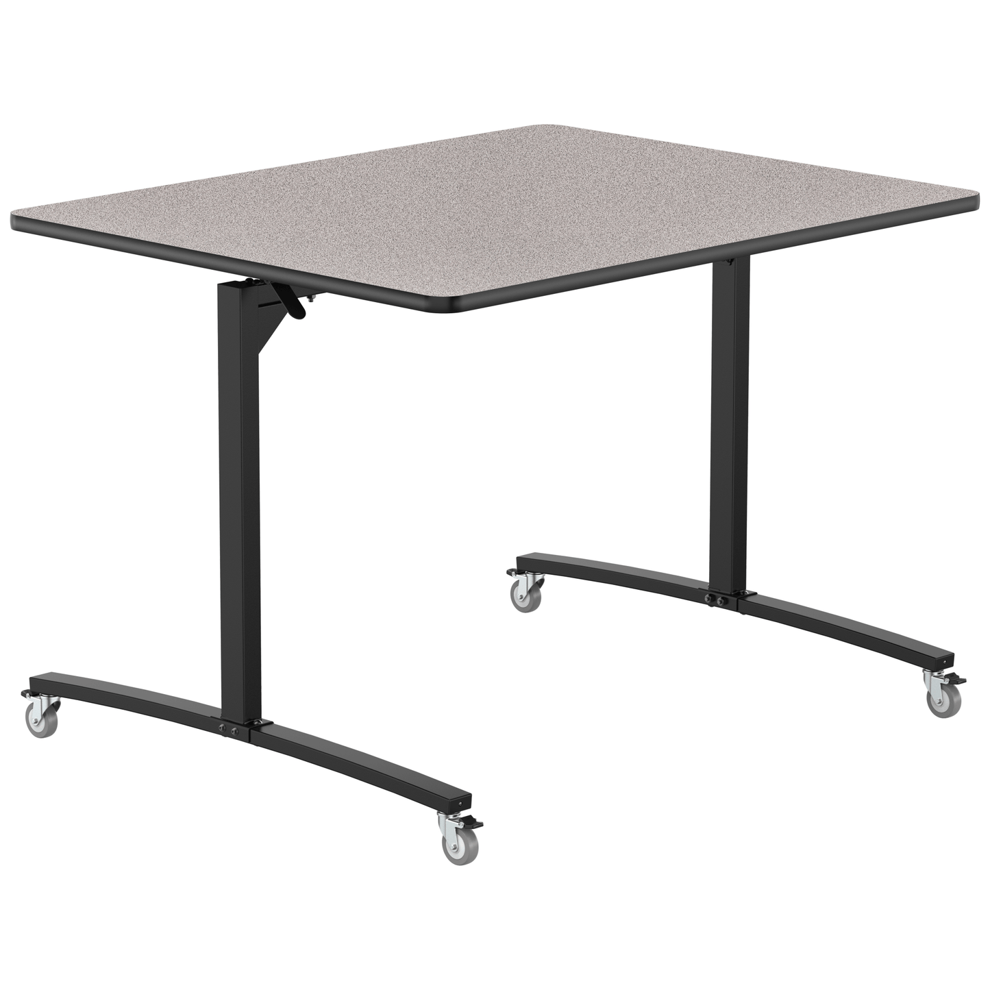 NPS Mobile Flipper Table - Space - Saving, Durable & Easy Mobility 48"W x 60"L x 48"H (NPS - MFT10 - 48603) - SchoolOutlet
