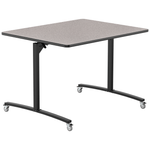 NPS Mobile Flipper Table - Space - Saving, Durable & Easy Mobility 48