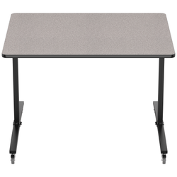 NPS Mobile Flipper Table - Space-Saving, Durable & Easy Mobility 48"W x 60"L x 48"H (NPS-MFT10-48603)