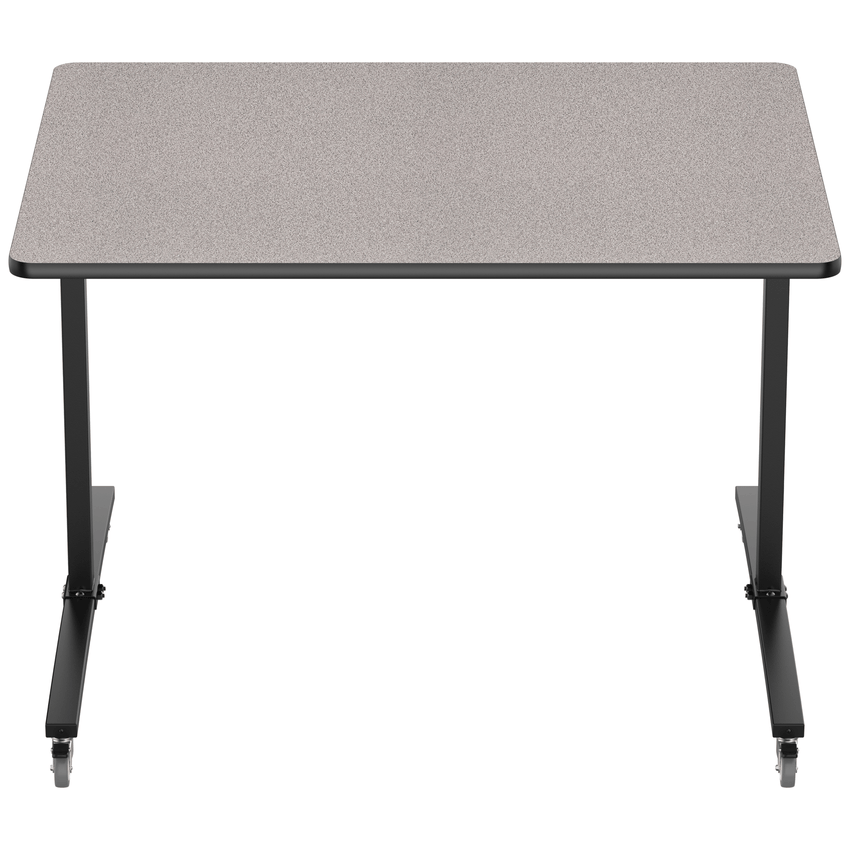 NPS Mobile Flipper Table - Space - Saving, Durable & Easy Mobility 48"W x 60"L x 48"H (NPS - MFT10 - 48603) - SchoolOutlet