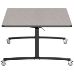 NPS Mobile Flipper Table - Space - Saving, Durable & Easy Mobility 48