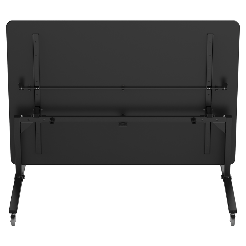 NPS Mobile Flipper Table - Space - Saving, Durable & Easy Mobility 48"W x 72"L x 29"H ADA (NPS - MFT10 - 48721) - SchoolOutlet