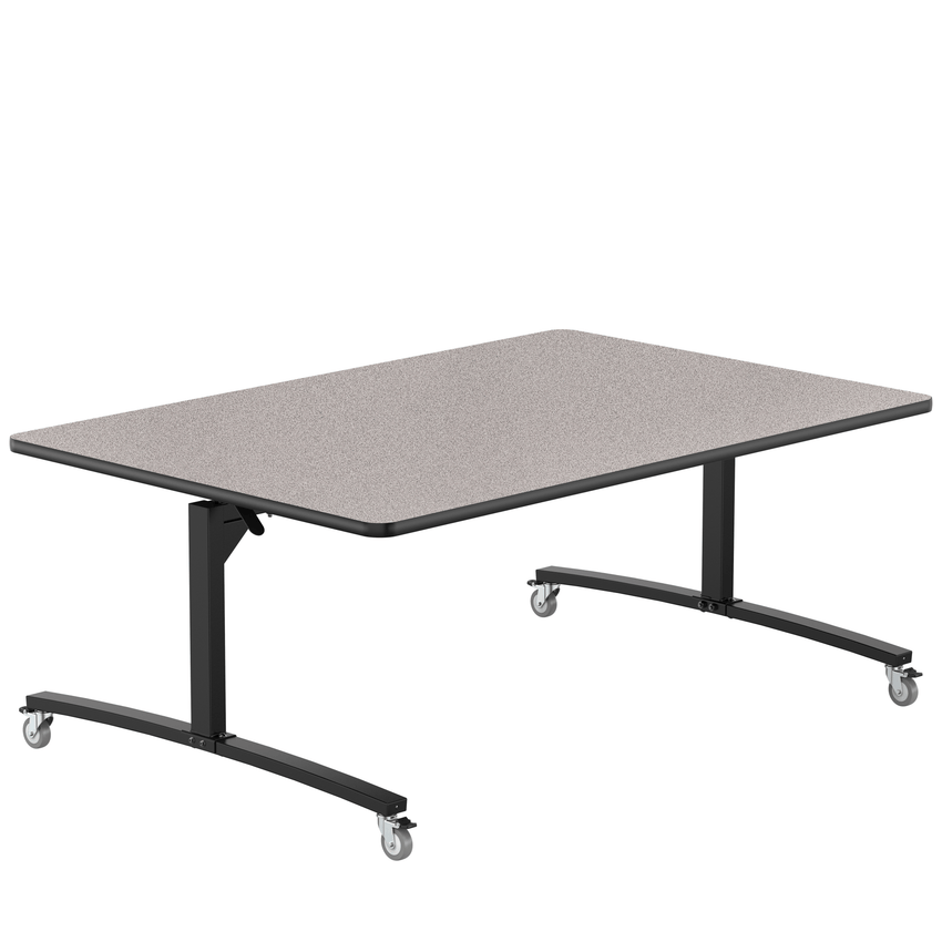 NPS Mobile Flipper Table - Space - Saving, Durable & Easy Mobility 48"W x 72"L x 29"H ADA (NPS - MFT10 - 48721) - SchoolOutlet