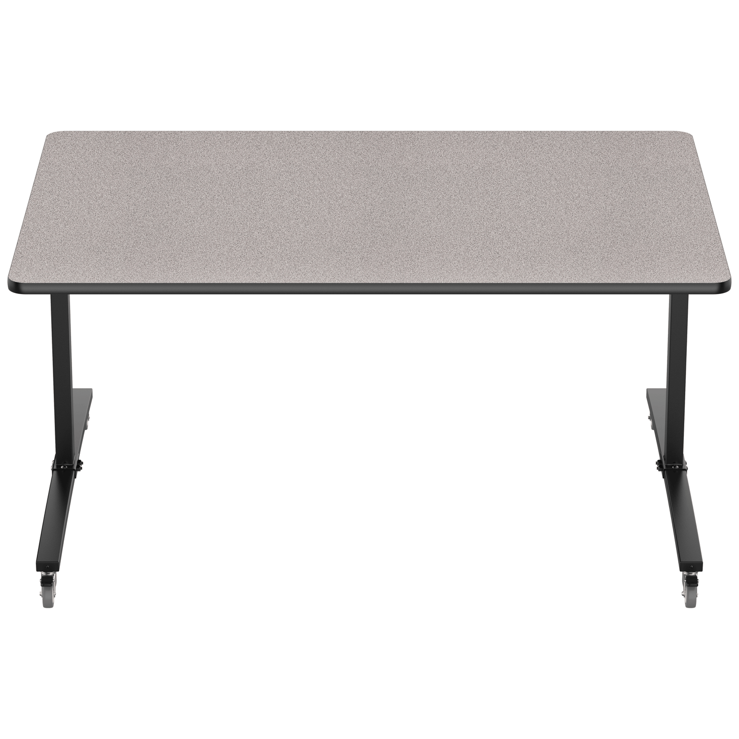 NPS Mobile Flipper Table - Space - Saving, Durable & Easy Mobility 48"W x 72"L x 36"H (NPS - MFT10 - 48722) - SchoolOutlet