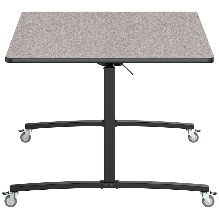 NPS Mobile Flipper Table - Space - Saving, Durable & Easy Mobility 48"W x 72"L x 36"H (NPS - MFT10 - 48722) - SchoolOutlet