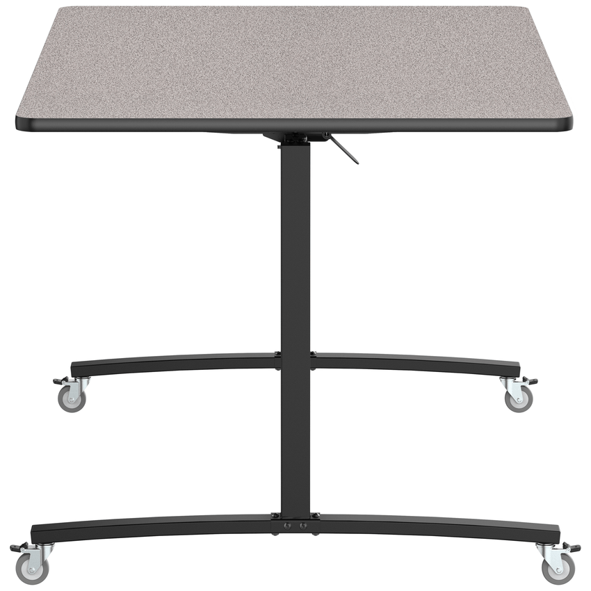 NPS Mobile Flipper Table - Space - Saving, Durable & Easy Mobility 48"W x 72"L x 48"H (NPS - MFT10 - 48723) - SchoolOutlet