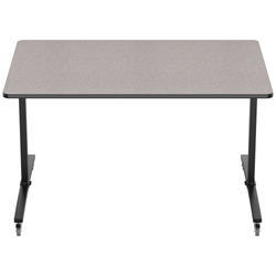 NPS Mobile Flipper Table - Space-Saving, Durable & Easy Mobility 48"W x 72"L x 48"H (NPS-MFT10-48723)