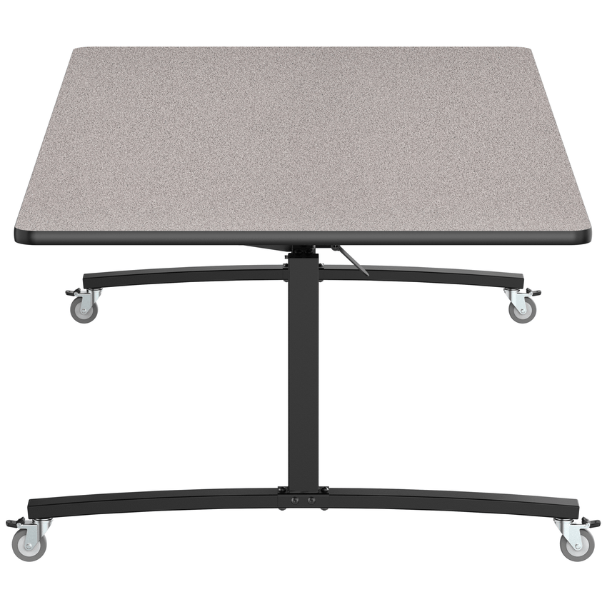 NPS Mobile Flipper Table - Space - Saving, Durable & Easy Mobility 48"W x 96"L x 29"H ADA (NPS - MFT10 - 48961) - SchoolOutlet