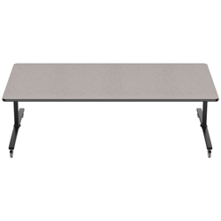 NPS Mobile Flipper Table - Space-Saving, Durable & Easy Mobility 48"W x 96"L x 29"H ADA (NPS-MFT10-48961)