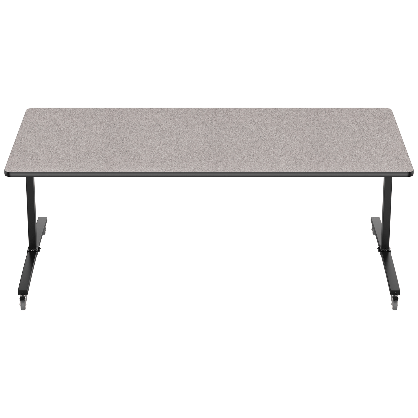 NPS Mobile Flipper Table - Space - Saving, Durable & Easy Mobility 48"W x 96"L x 36"H (NPS - MFT10 - 48962) - SchoolOutlet