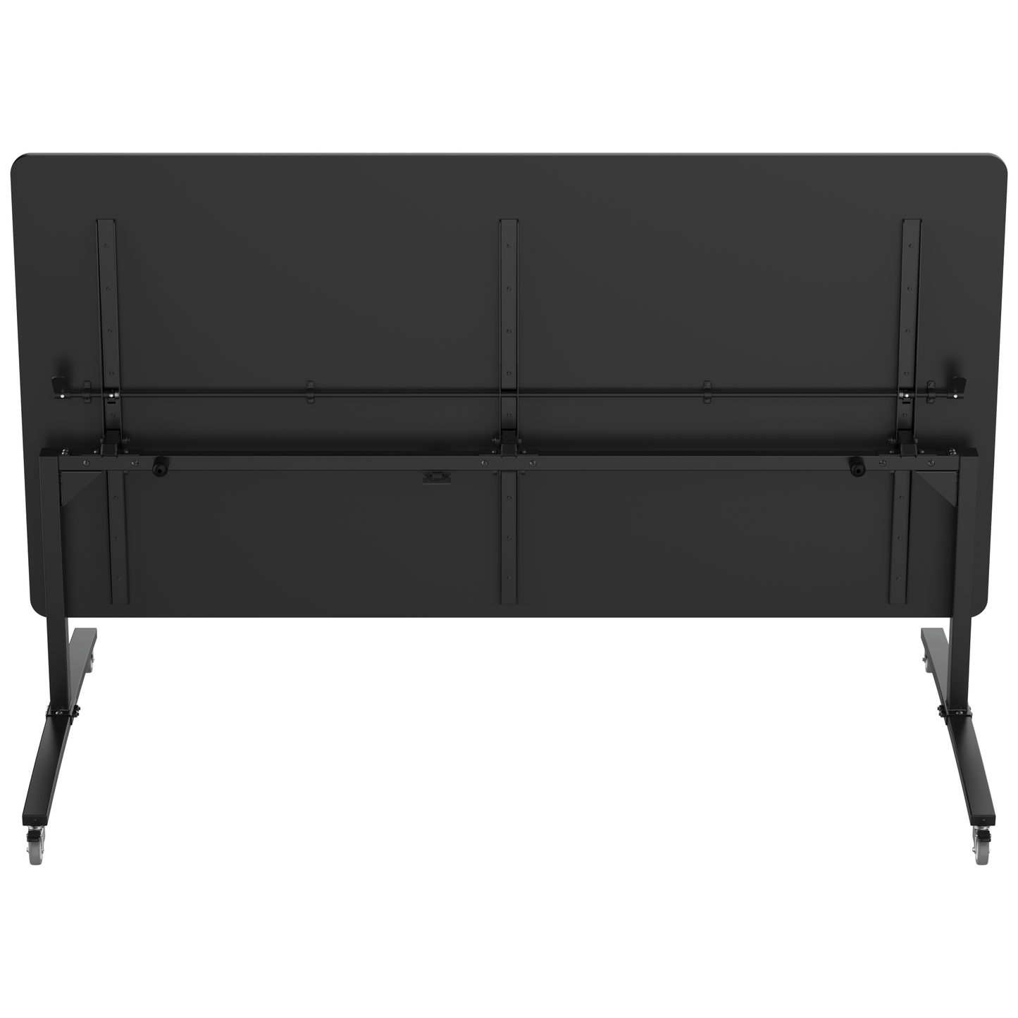 NPS Mobile Flipper Table - Space - Saving, Durable & Easy Mobility 48"W x 96"L x 36"H (NPS - MFT10 - 48962) - SchoolOutlet