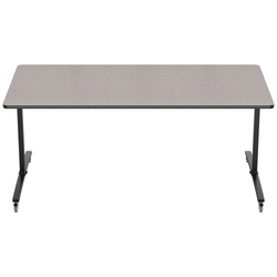 NPS Mobile Flipper Table - Space-Saving, Durable & Easy Mobility 48"W x 96"L x 48"H (NPS-MFT10-48963)