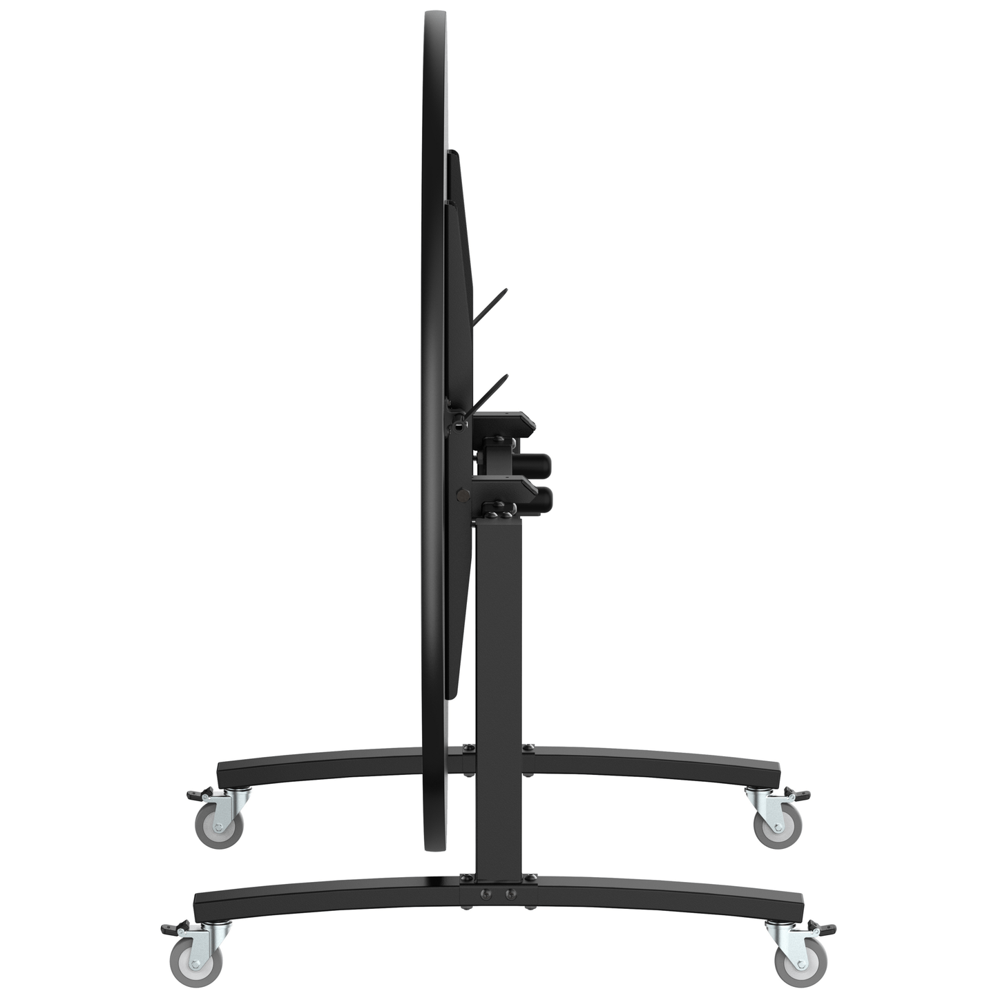 NPS Round Mobile Flipper Table - Space - Saving, Durable & Easy Mobility ADA 48” Dia x 29”H (NPS - MFT10 - 48RD1) - SchoolOutlet