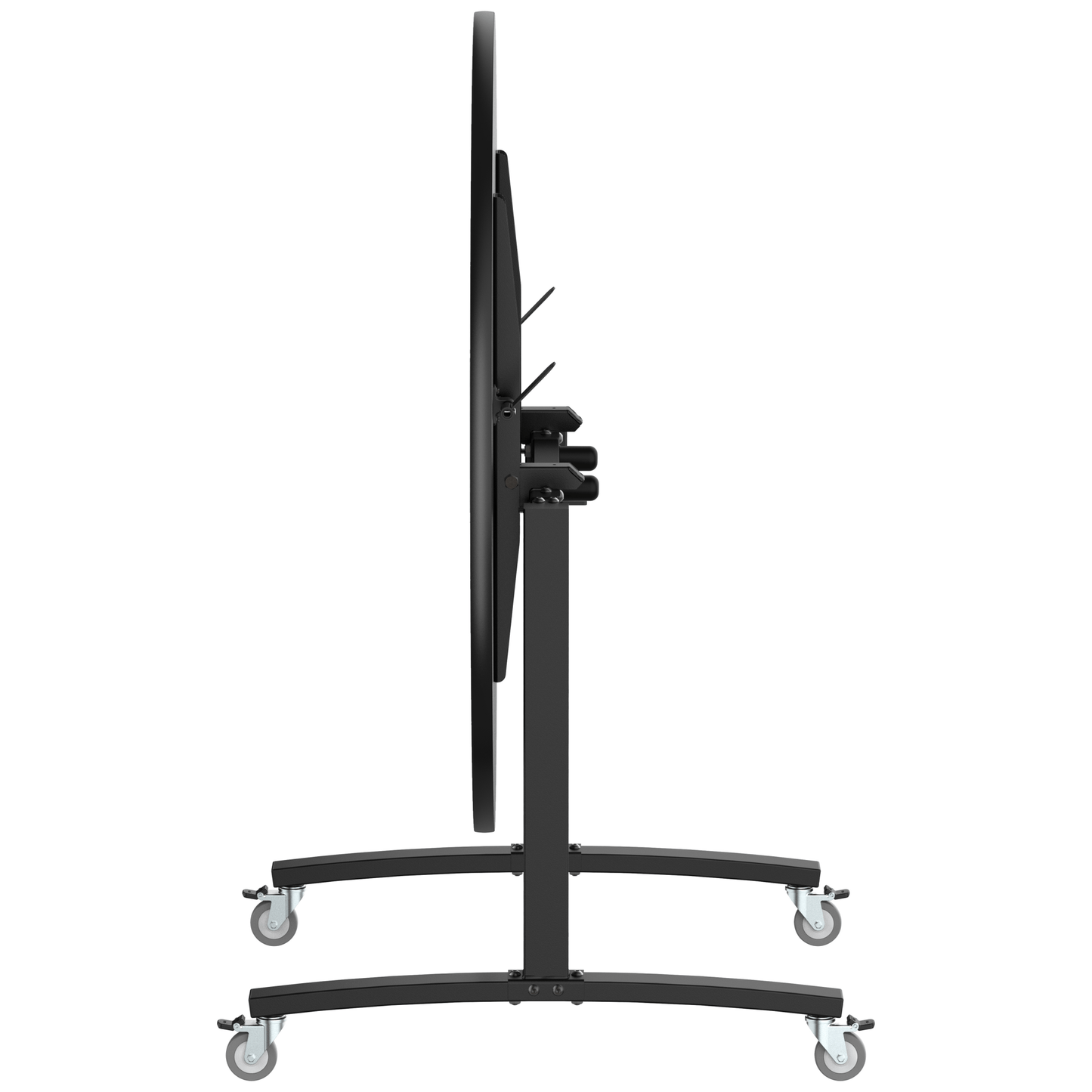 NPS Round Mobile Flipper Table - Space - Saving, Durable & Easy Mobility 48” Dia x 36”H (NPS - MFT10 - 48RD2) - SchoolOutlet