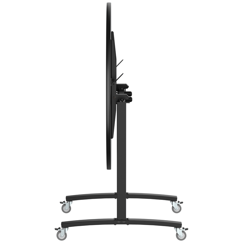 NPS Round Mobile Flipper Table - Space - Saving, Durable & Easy Mobility 48” Dia x 42”H (NPS - MFT10 - 48RD3) - SchoolOutlet