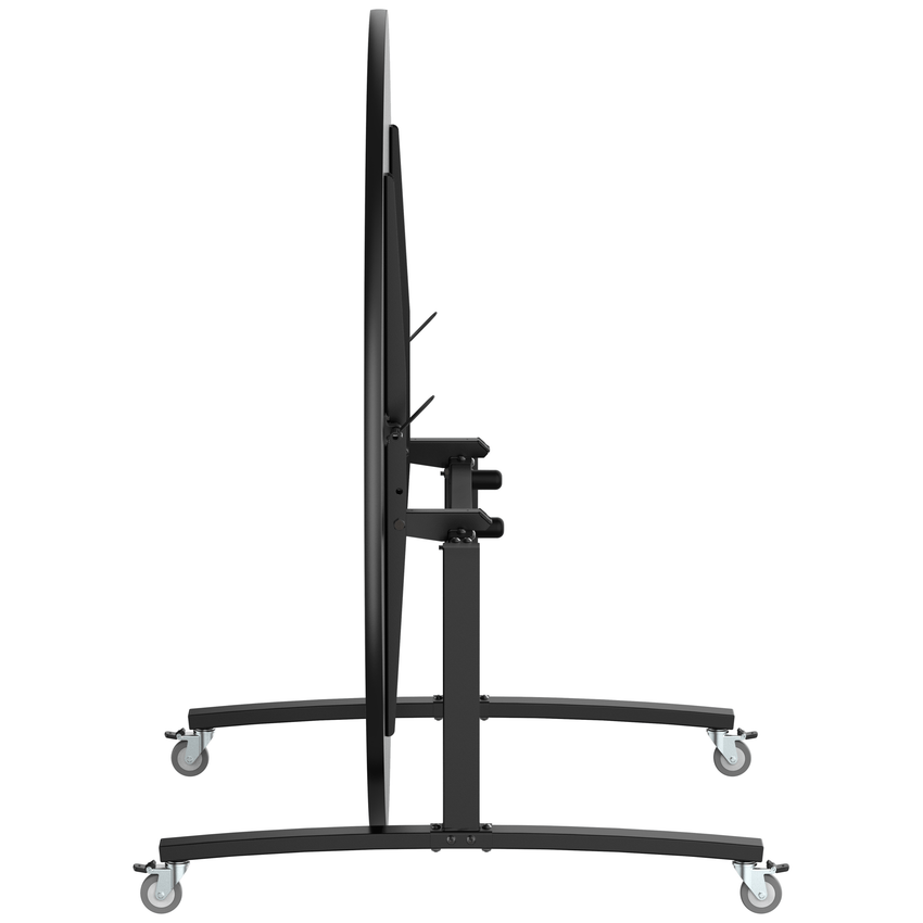 NPS Round Mobile Flipper Table - Space - Saving, Durable & Easy Mobility ADA 60” Dia x 29”H (NPS - MFT10 - 60RD1) - SchoolOutlet