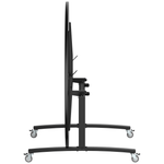 NPS Round Mobile Flipper Table - Space - Saving, Durable & Easy Mobility ADA 60” Dia x 29”H (NPS - MFT10 - 60RD1) - SchoolOutlet