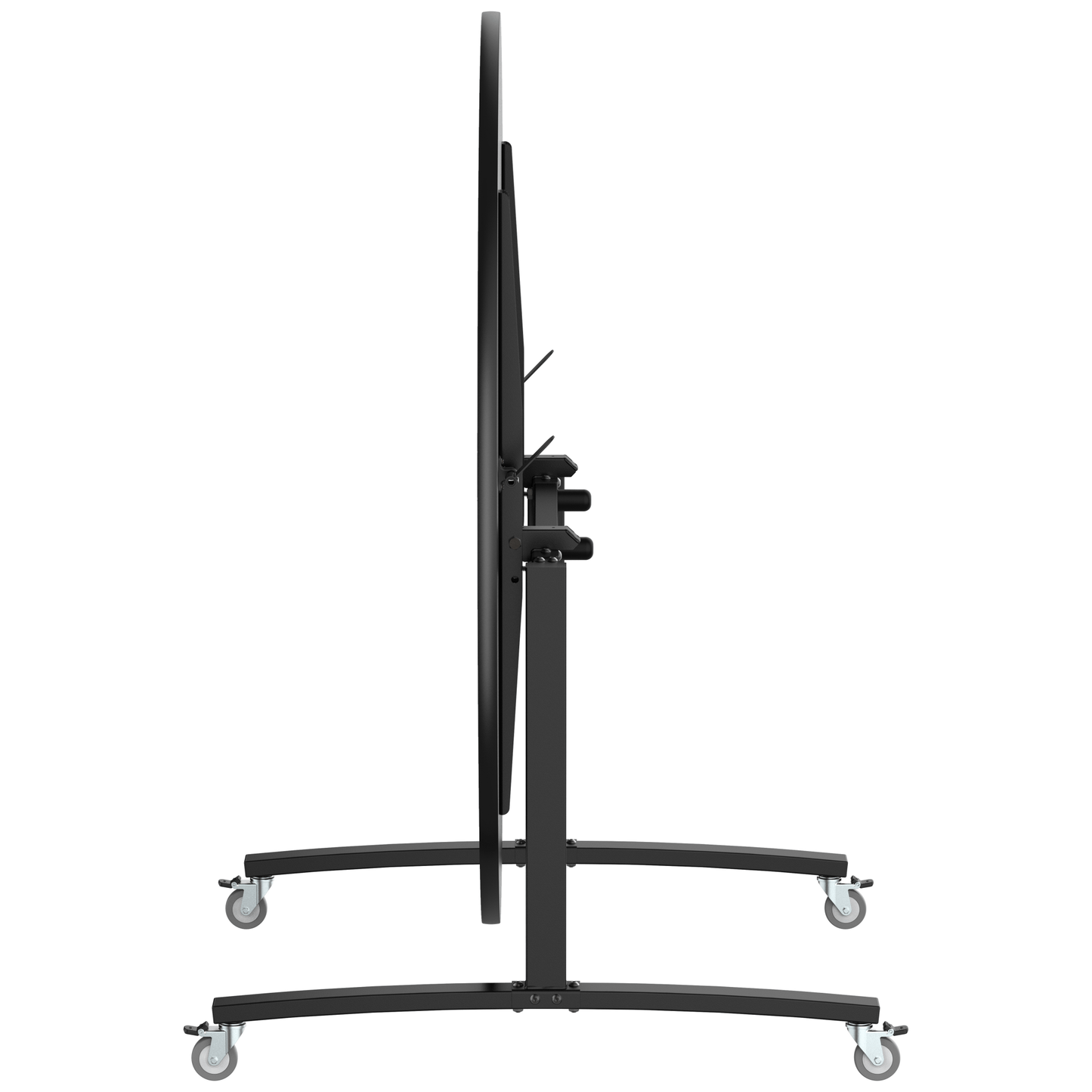 NPS Round Mobile Flipper Table - Space - Saving, Durable & Easy Mobility 60” Dia x 36”H (NPS - MFT10 - 60RD2) - SchoolOutlet