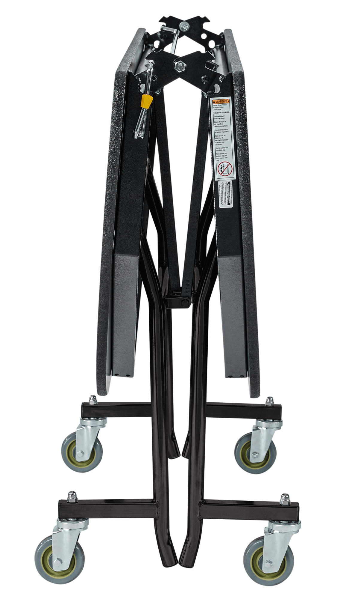 NPS Mobile Cafeteria Hexagon Folding Table Unit - 48"W x 48"L x 25"H (NPS-MT48H-XXX25) - SchoolOutlet