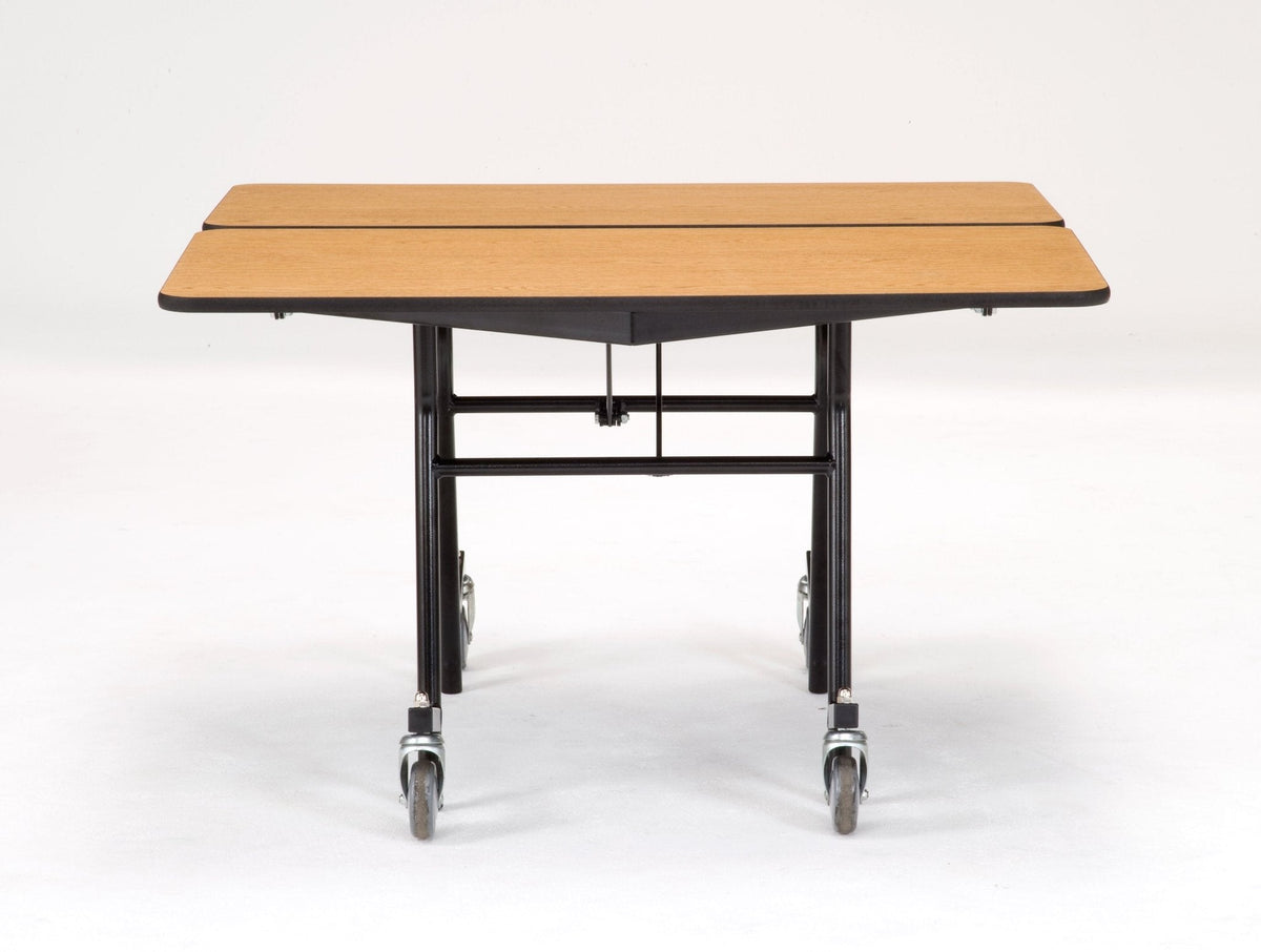NPS Mobile Cafeteria Square Table Shape Unit - 48"W x 48"L x 32"H (NPS-MT48Q-XXX32) - SchoolOutlet
