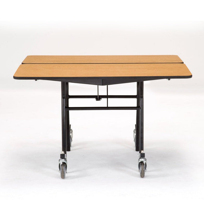 NPS Mobile Cafeteria Square Table Shape Unit - 48"W x 48"L x 32"H (NPS-MT48Q-XXX32) - SchoolOutlet