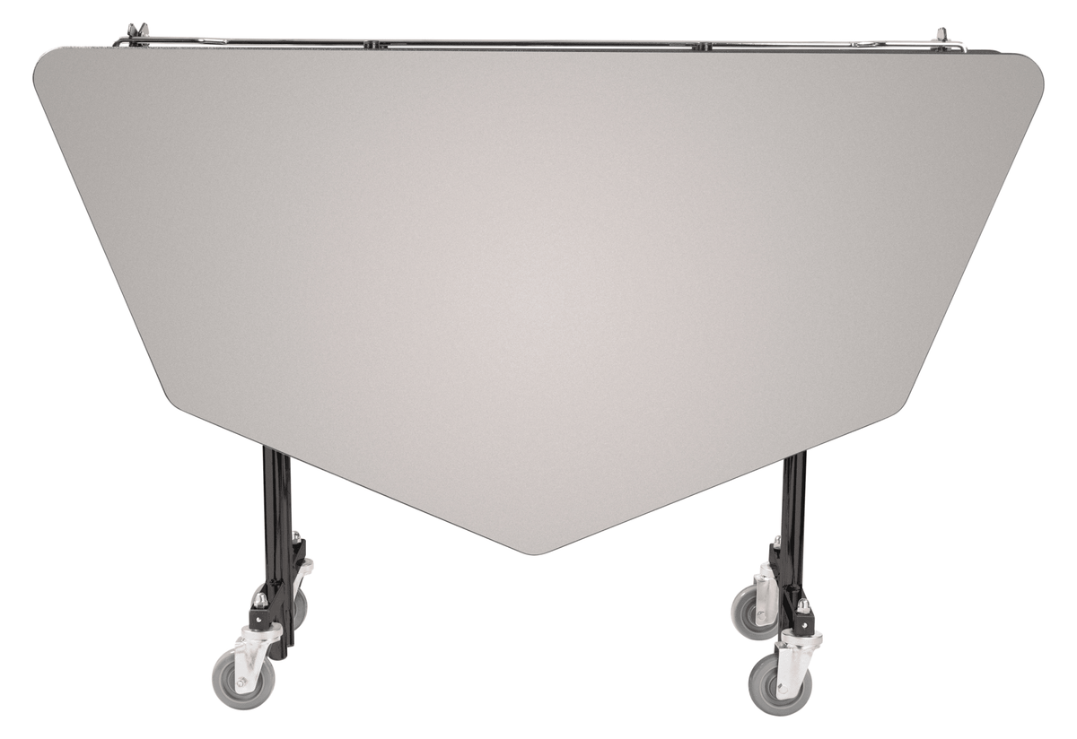 NPS Mobile Cafeteria Octagon Folding Table Unit - 60"W x 60"L x 32"H (NPS-MT60O-XXX32) - SchoolOutlet