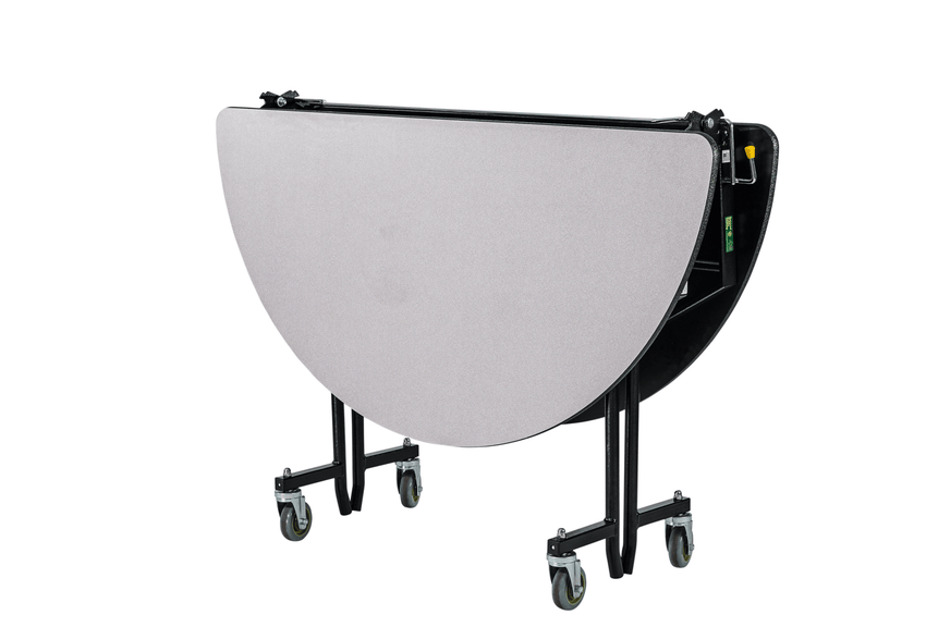 NPS Mobile Cafeteria Round Table Shape Unit, 60"W x 60"L x 42"H (NPS-MT60R-XXX42) - SchoolOutlet