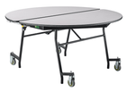 NPS Mobile Cafeteria Round Table Shape Unit, 72