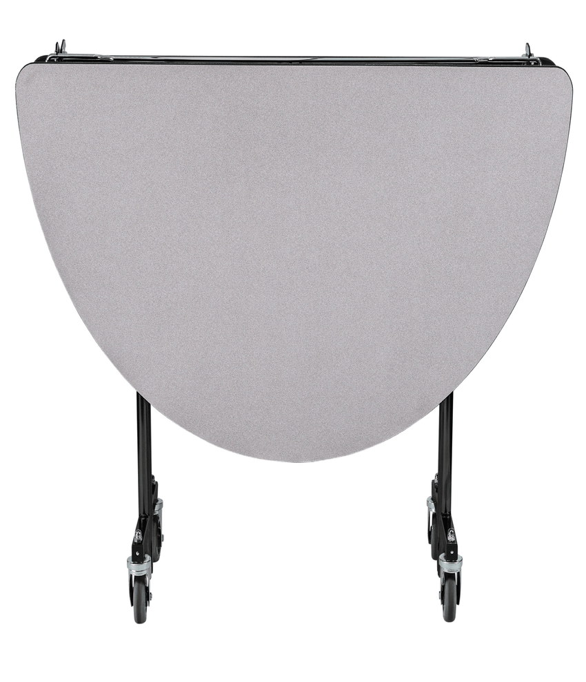 NPS Mobile Cafeteria Oval Folding Table Unit - 60"W x 72"L x 32"H (NPS-MT72V-XXX32) - SchoolOutlet