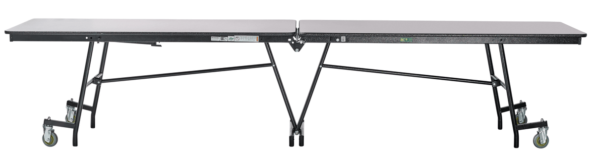 NPS Rectangle Mobile Cafeteria Table Shape Unit, 30"W x 97"L x 32"H (NPS-MT8-XXX32) - SchoolOutlet