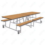 NPS Rectangle Mobile Cafeteria Table - 30