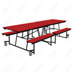 NPS Rectangle Mobile Cafeteria Table - 30