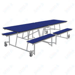 NPS Rectangle Mobile Cafeteria Table - 30