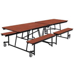 NPS Rectangle Mobile Cafeteria Table - 30