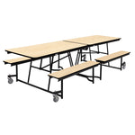NPS Rectangle Mobile Cafeteria Table - 30