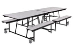 NPS Rectangle Mobile Cafeteria Table - 30