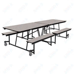 NPS Rectangle Mobile Cafeteria Table - 30
