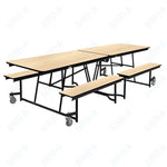 NPS Rectangle Mobile Cafeteria Table - 30