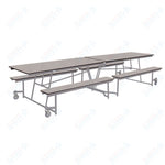 NPS Rectangle Mobile Cafeteria Table - 30