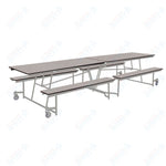 NPS Rectangle Mobile Cafeteria Table - 30