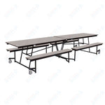 NPS Rectangle Mobile Cafeteria Table - 30
