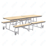 NPS Rectangle Mobile Cafeteria Table - 30
