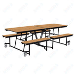 NPS Rectangle Mobile Cafeteria Table - 30