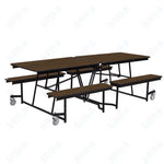 NPS Rectangle Mobile Cafeteria Table - 30